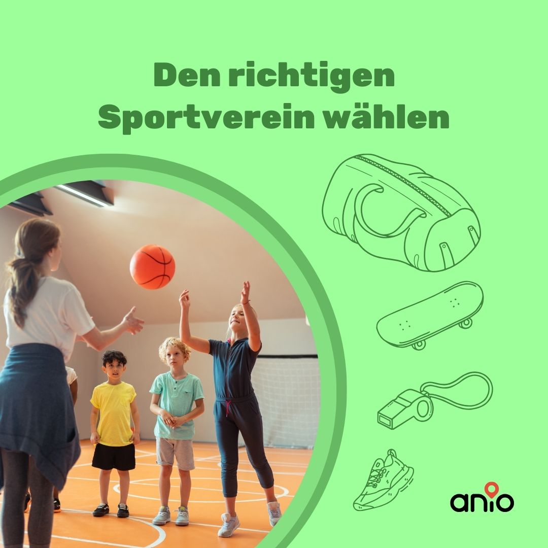 Den richtigen Sportverein für dein Kind finden.