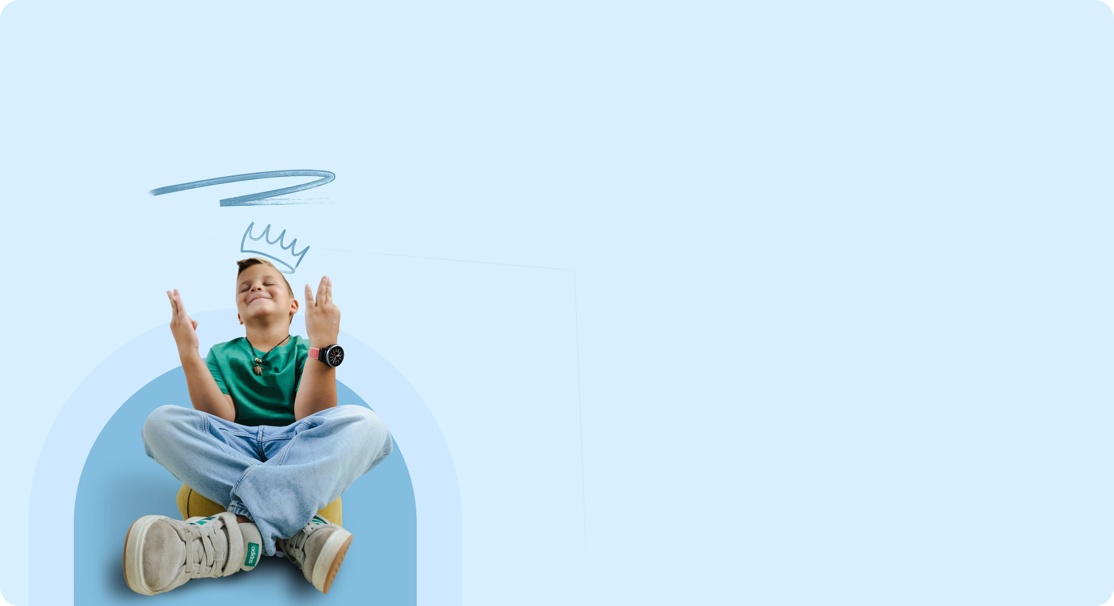 Barn med et Anio-børneur