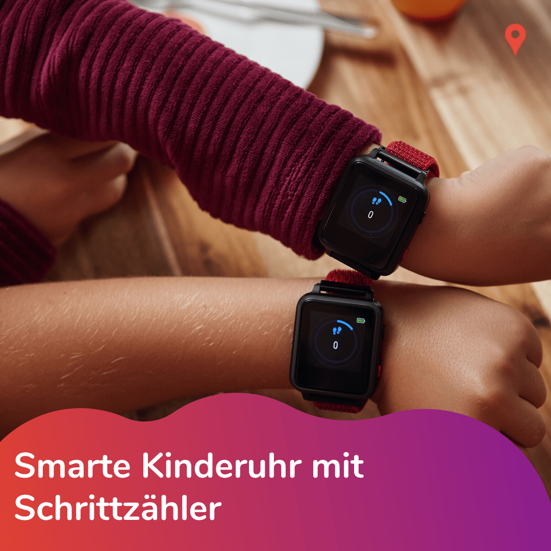 Die Anio 5 ist eine praktische Kinderuhr mit Schrittzähler