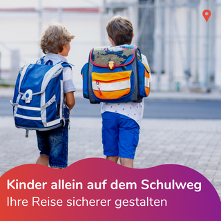 Kinder allein auf dem Schulweg