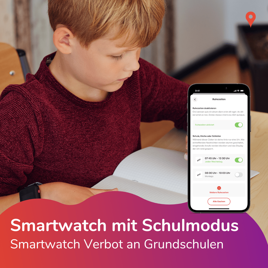 Smartwatch mit Schulmodus – Sind Smartwatches an Grundschulen verboten?