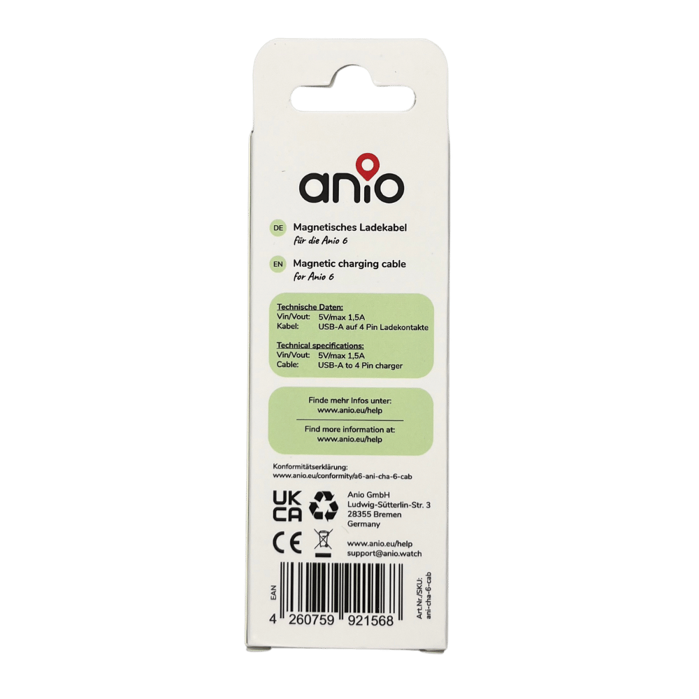 Anio 6 USB-Ladekabel