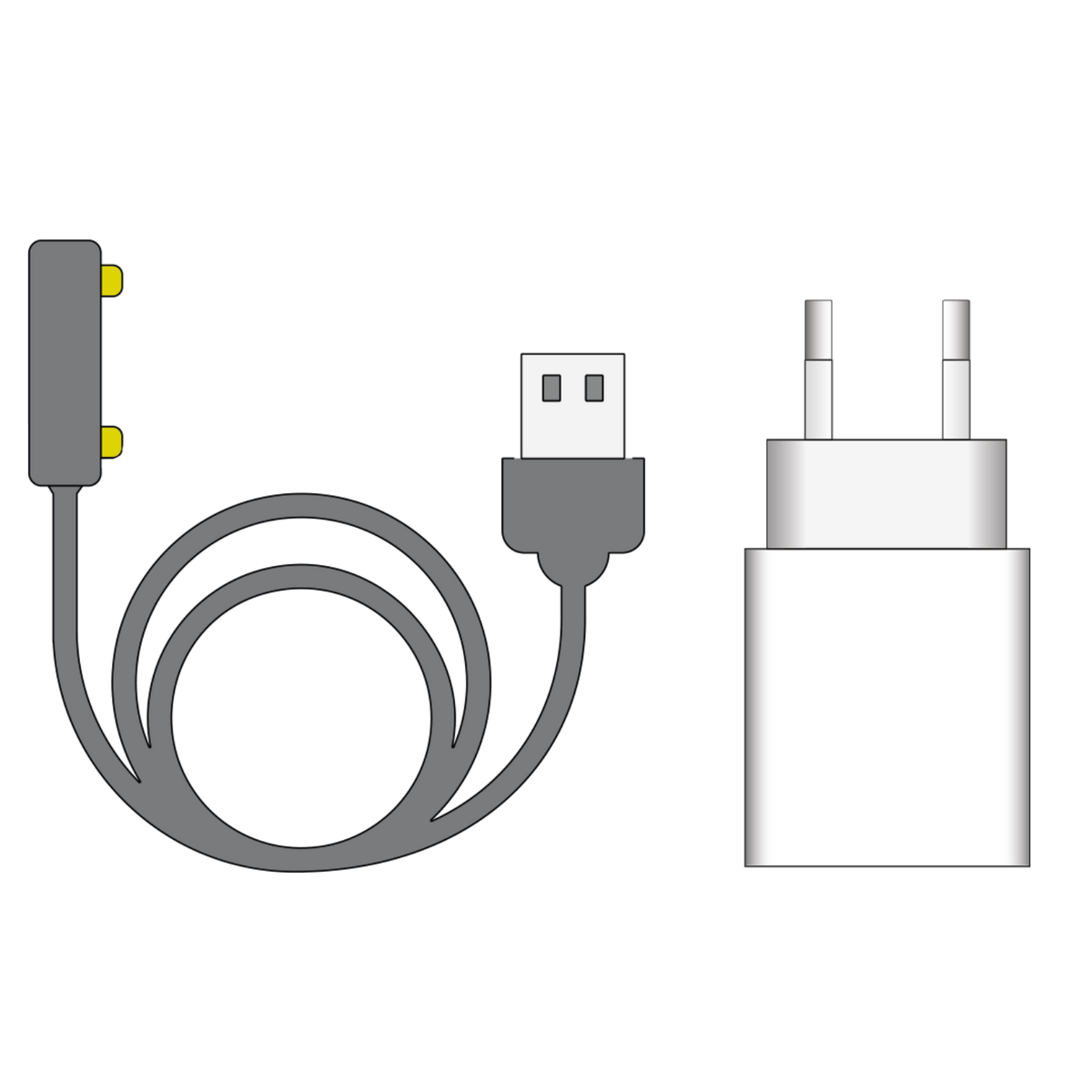Anio Smartwatch Ladekabel