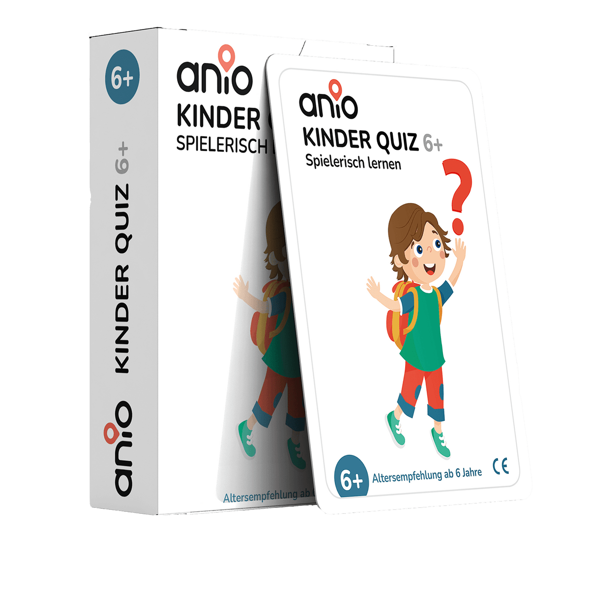 Anio Kinderquiz 6+ - Kartenquiz zu Alltagsthemen