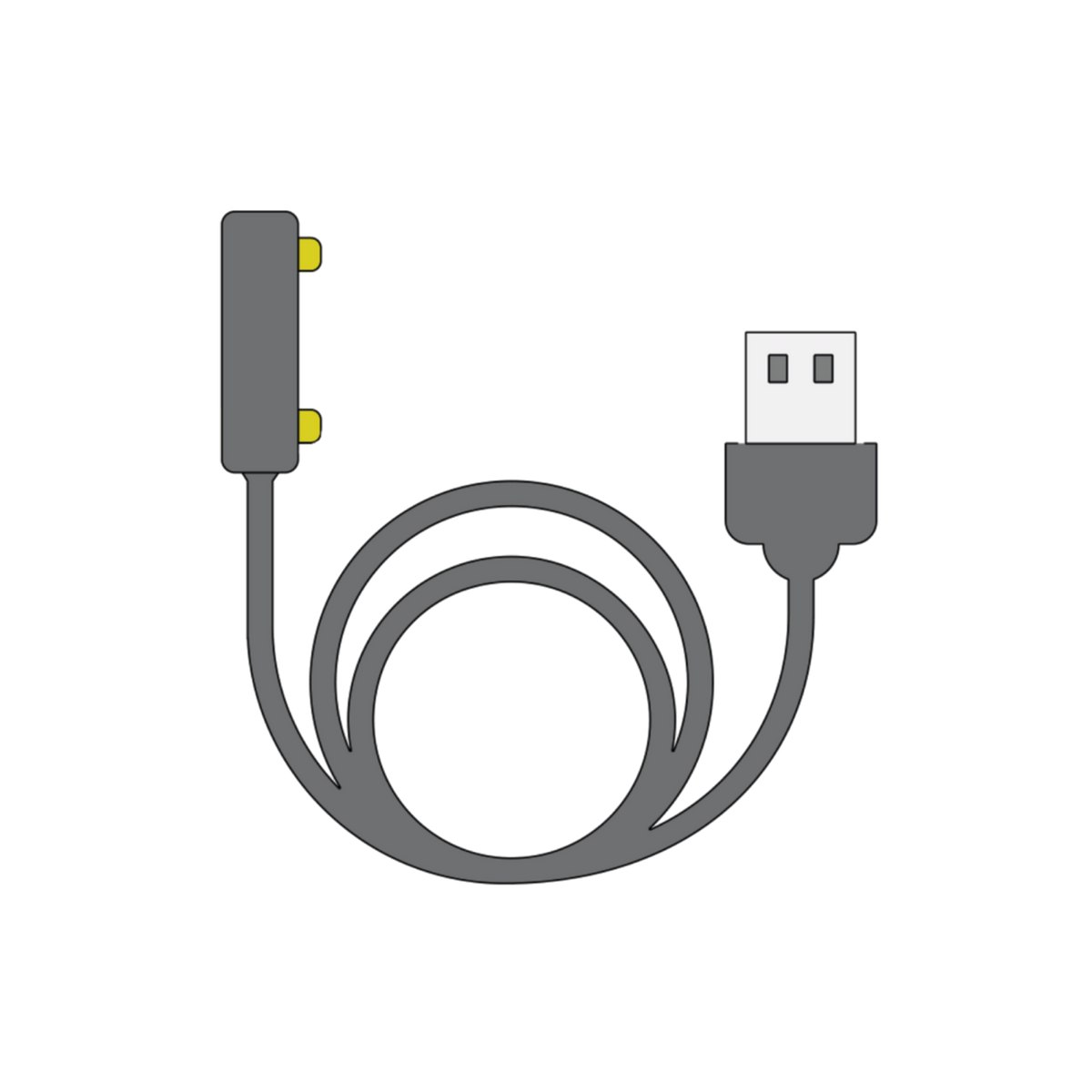 Magnetisches USB-Ladekabel für Anio 5