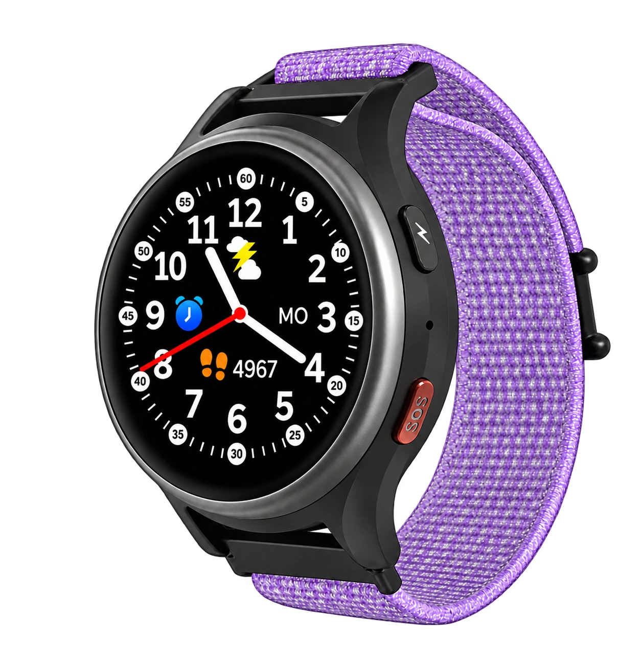 Anio 6 mit violettem Wechselarmband