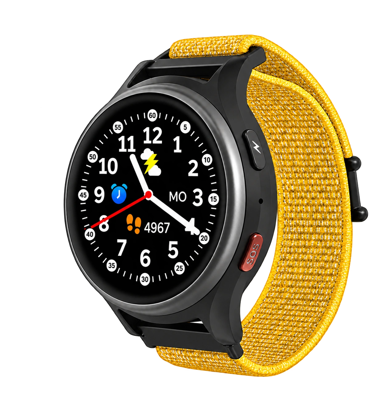 Anio 6 mit gelbem Wechselarmband